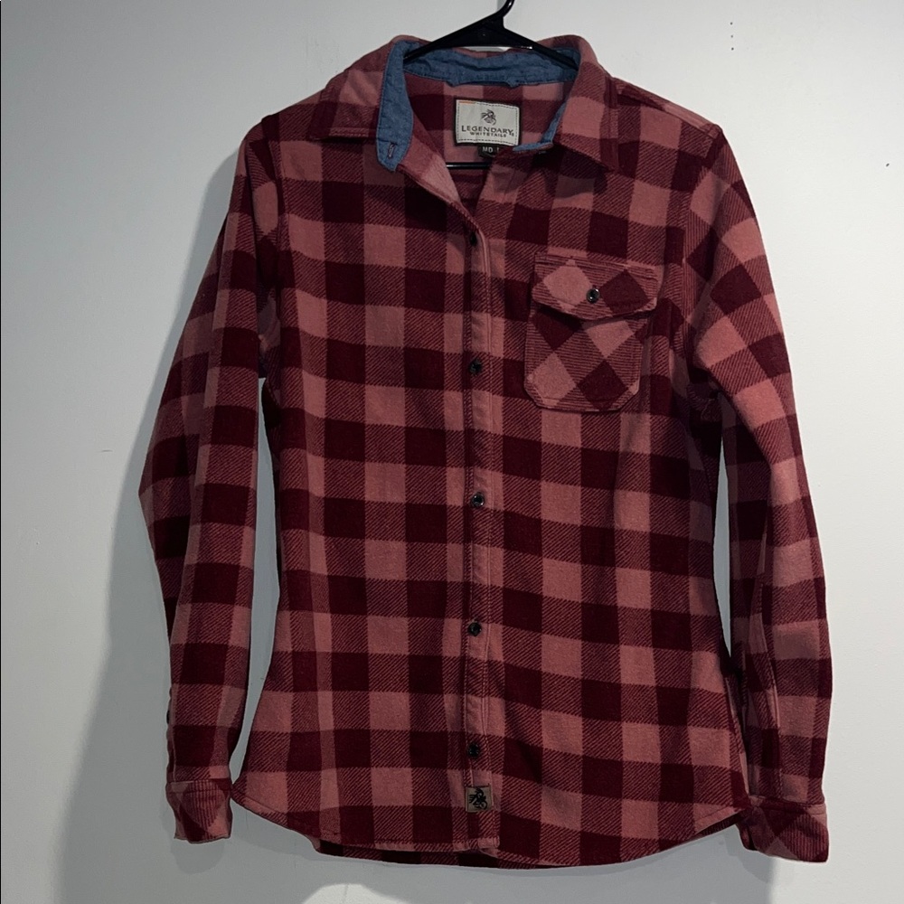 LEGENDARY WHITETAILS button down fleece flannel
